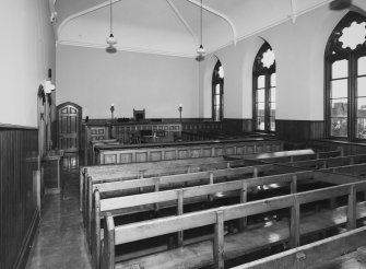 Interior.
First floor, sheriff court room, view from NE.
