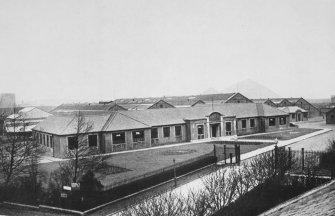 View of office block.