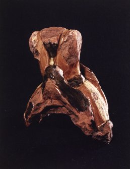 Edinburgh, 163 Canongate, Canonate Tolbooth, ceramic fragment found in cellar.