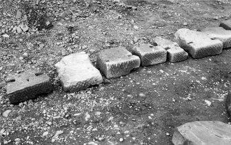 View of masonry blocks.