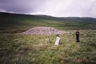 Stone circle and cairn