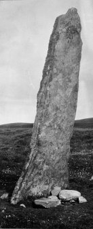 View of Hill of Cruester, Standing Stone