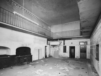 View of kitchen from South West - West wing