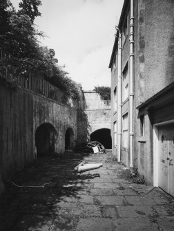 Vaults to North West of West wing, from South