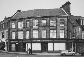 Corner of Bridge Street and Chalmers Street from South West