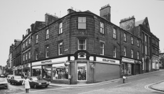 Nos. 136-40 High Street and Bonnar Street, View from South East