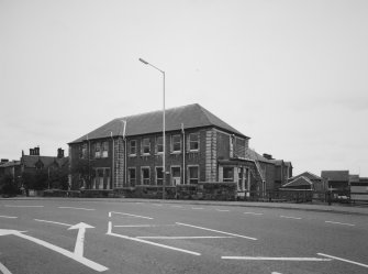 View of nurses home from north