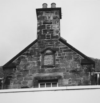 Detail of date plaque