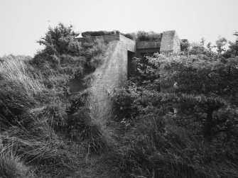 Detail of secondary blockhouse to NE