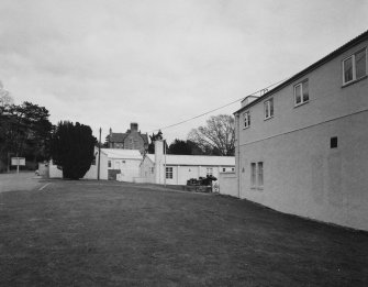 View of North front (with castle in distance)