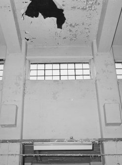 Main hall, upper windows and ceiling, detail