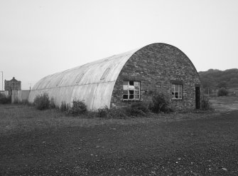 East End area, Nissen hut, view from East