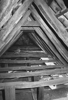 Internal view of roof.