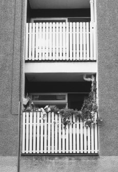 Phase 2, detail of balcony