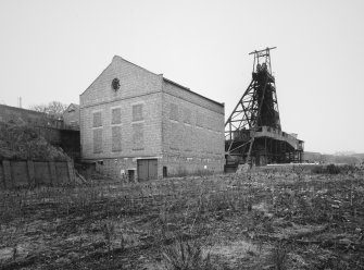 View from South of winding house.