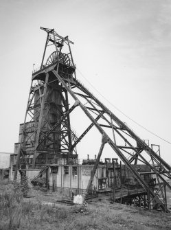 General view of surviving headstock.