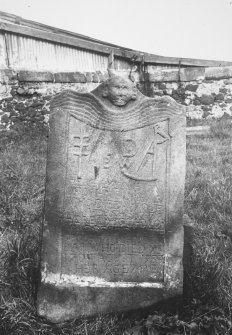 Headstone of John Dunbar, died 179[6]