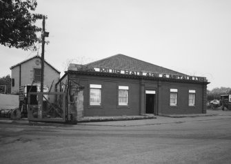 View from South South East of office building