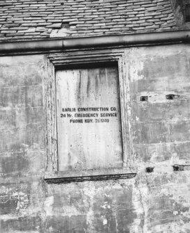 Detail of North East gable, North side