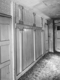 Panelling in passage, 2nd floor