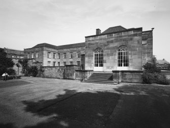 View of offices from the West