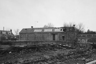 View of goods shed from SE.