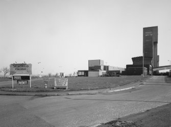 General view of colliery from main gates, from the North West