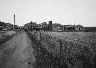 North barrack block, view from south