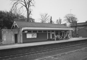 View of south bound platform from west