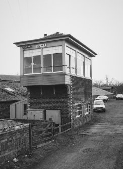 View of signal box from south