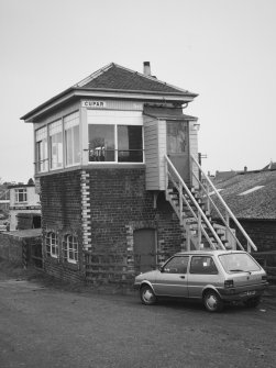 View of signal box from north east