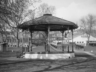 Fife. Cupar. Nicholson Park. Bandstand, view from East.