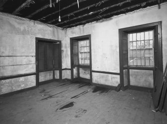 View of first floor, north east room, from south west