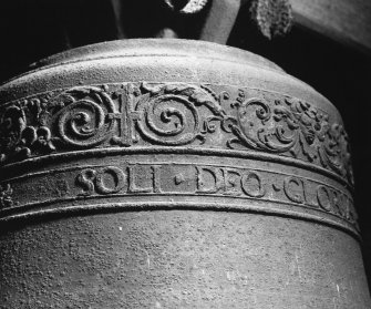 Belfry, detail of 1630 Burgerhuys bell