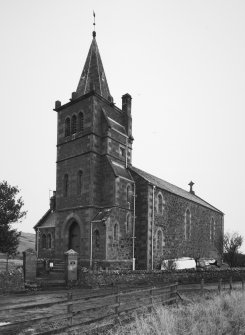 View from north east