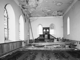 View of interior, from east