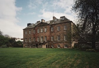 View from South West showing garden front