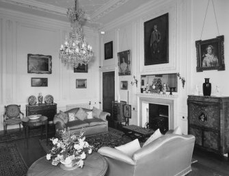 Hill of Tarvit, interior. View of drawing room from South West