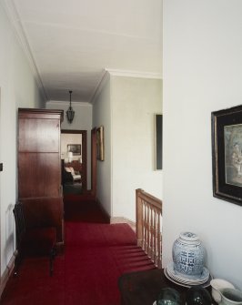 Interior. First floor. Main stair.