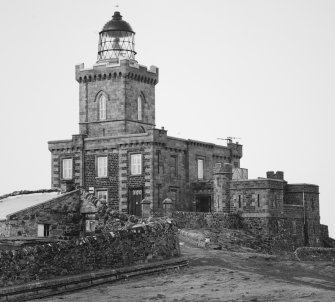 Isle of May Lighthouse.  View from East South East.