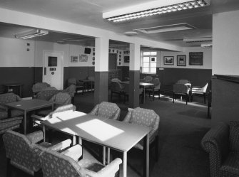 Interior view of 1935 Barrack Block showing Golf and Police Club room.