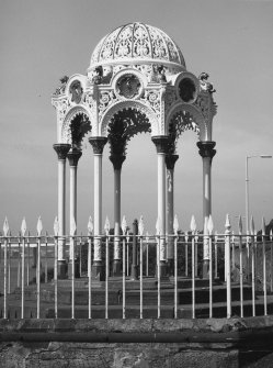 General view of drinking fountain from SW