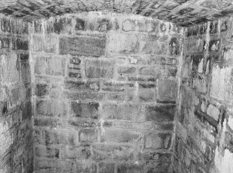 Basement, coldstore, detail of wall