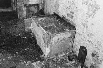 Basement, coldstore, detail of cool-box