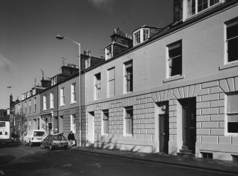 General view of terrace from south west