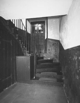 Ground floor, staircase and rear entrance