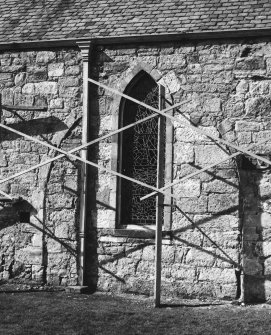 Detail of arch in South wall.