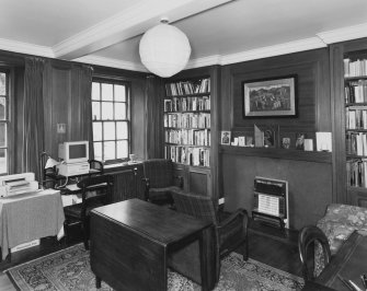 All Saints Episcopal Church. Rectory, interior.
Ground floor. Study, view from North East.
