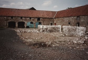 View from SW of court/ steading
Photographed 9 May 1994