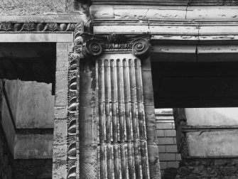 South elevation - capital of pilaster